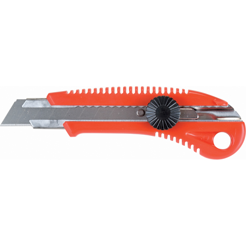 Couteau professionnel ATK400, 18 mm, Acier au carbone, Prise en Plastique Toolneeds Inc.