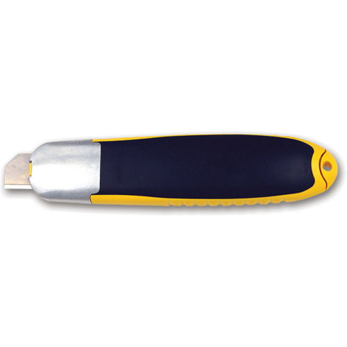 Automatic Self-Retracting Safety Knife, 15 mm, Carbon Steel, Plastic Handle Toolneeds Inc.