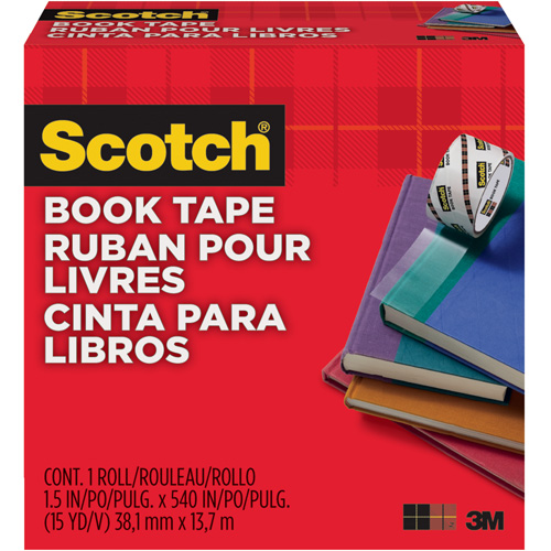 Ruban pour la r&eacute;paration de livres Scotch Toolneeds Inc.