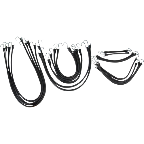 Rubber Tie Down Set, 9" Toolneeds Inc.