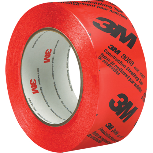 Ruban de rev&ecirc;tement pour la construction 8088, 60 mm (2-3/8") x 66 m (216'), Rouge Toolneeds Inc.