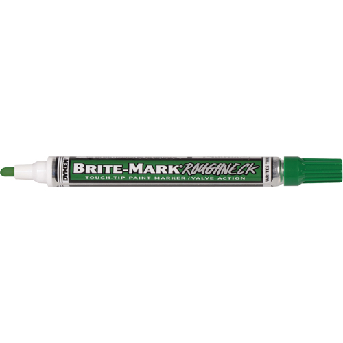 Brite-Mark&reg; RoughNeck Marker, Liquid, Green Toolneeds Inc.