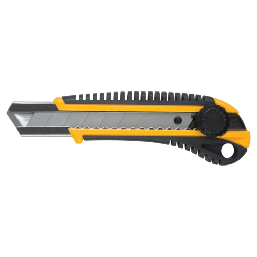 Couteau ATK800, 25 mm, Acier au carbone, Robuste, Prise en Caoutchouc Toolneeds Inc.