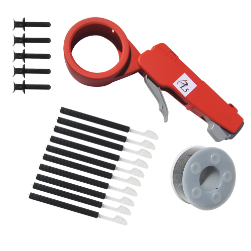 Ensemble complet de pistolet d'attaches de c&acirc;bles Toolneeds Inc.