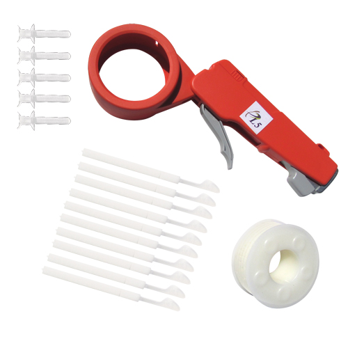 Ensemble complet de pistolet d'attaches de c&acirc;bles Toolneeds Inc.