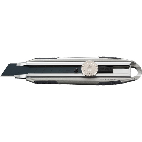 Knife with Ratchet Lock, 18 mm, Carbon Steel, Heavy-Duty, Aluminum Handle Toolneeds Inc.