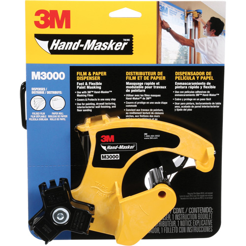 Distributrice Hand Masker, Robuste, Convient au ruban de largeur de 51 mm (2") Toolneeds Inc.