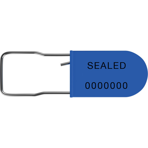 UniPad S Security Seals, 1-1/2", Metal/Plastic, Padlock Toolneeds Inc.