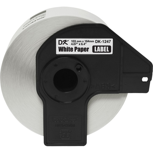 Large Die-Cut Shipping Labels, 4" W x 6-2/5" L, White Toolneeds Inc.
