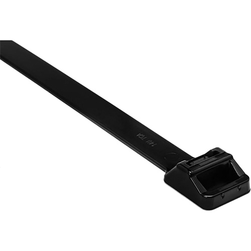 Heavy-Duty Cable Ties, 20" Long, 250 lbs. Tensile Strength, Black Toolneeds Inc.