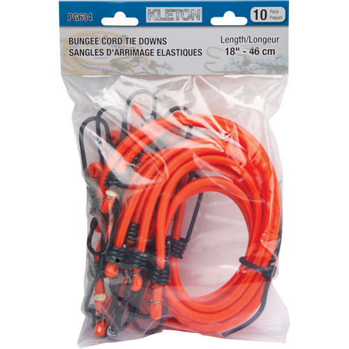Bungee Cord Tie Downs, 18" Toolneeds Inc.