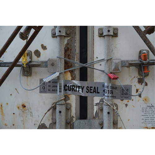 High Security Security Seal, 12", Metal, Cable Seal Toolneeds Inc.