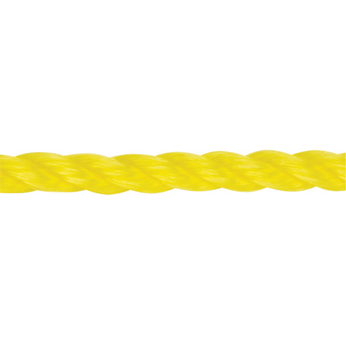 3/8" Braided Yellow Rope, Polypropylene, 630' Toolneeds Inc.
