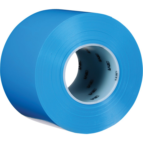 Ruban de marquage de planchers durable 971, 4" x 108', Vinyle, Bleu Toolneeds Inc.