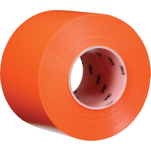 Durable Floor Marking Tape 971, 4" x 108', Vinyl, Orange Toolneeds Inc.