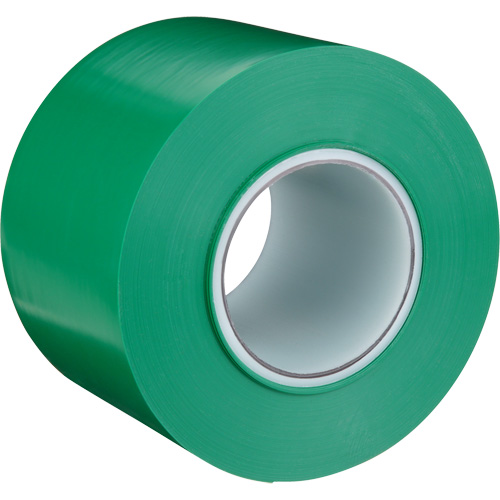 Ruban de marquage de planchers durable 971, 4" x 108', Vinyle, Vert Toolneeds Inc.