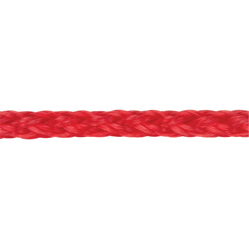 Braided Red Rope, Polypropylene, 500' Toolneeds Inc.