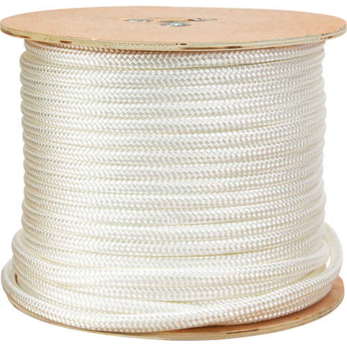 Braided White Rope, Nylon, 250' Toolneeds Inc.