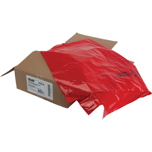 Sacs &agrave; d&eacute;chets, Biorisque, 50" lo x 37" la, 2 mils Toolneeds Inc.