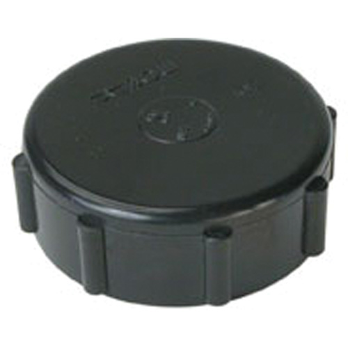 Threaded Cap, 2", Standard, Plastic Toolneeds Inc.