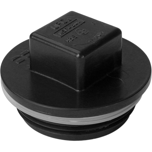 Bouchon filet&eacute;, Regard de nettoyage, 1-1/4" dia., Plastique Toolneeds Inc.
