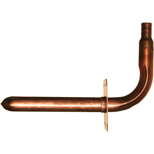 Stub Out Elbow with Support, Copper, 1/2" x 3-1/2" x 6" Toolneeds Inc.