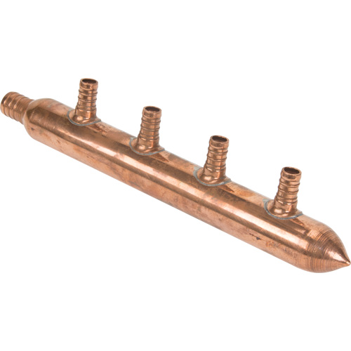 Collecteur &agrave; quatre branches, 3/4" dia., Cuivre Toolneeds Inc.