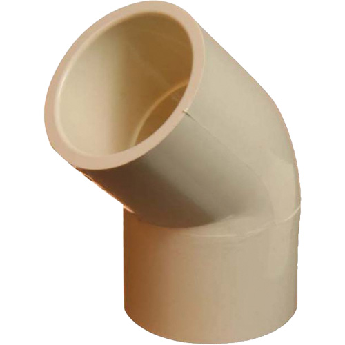 Flowguard Gold&reg; 45° Elbow Fitting, Standard, CPVC, 1/2" Toolneeds Inc.