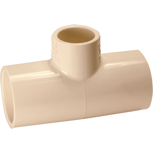 Raccord en T Flowguard Gold, R&eacute;ducteur, PVC-C, 1" x 1/2" x 1" Toolneeds Inc.