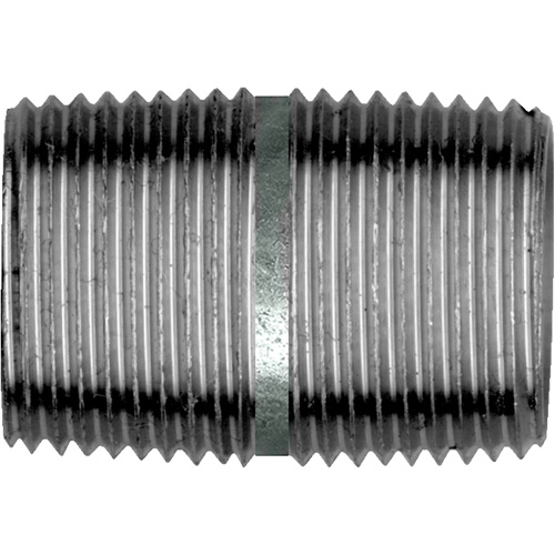 Close Pipe Nipple, Galvanized, 1", NPT x NPT Toolneeds Inc.