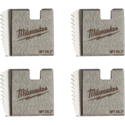 Matrices de tuyauterie portables NPT, Pour tuyau de 2", Acier rapide Toolneeds Inc.