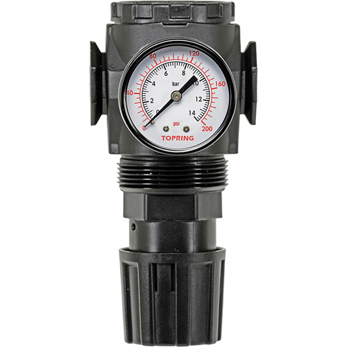 R&eacute;gulateur avec manom&egrave;tre Modulair 300, 1/4" NPT, PSI max. de 300 psi, Canalisation/Modulaire Toolneeds Inc.