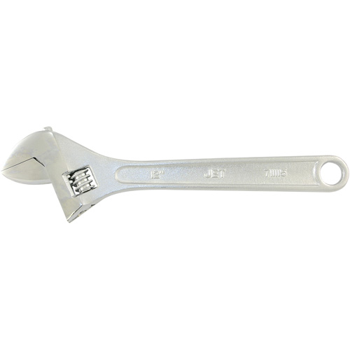 AW-12 Adjustable Wrench, 12" L, 1-1/2" Max Width, Chrome Toolneeds Inc.