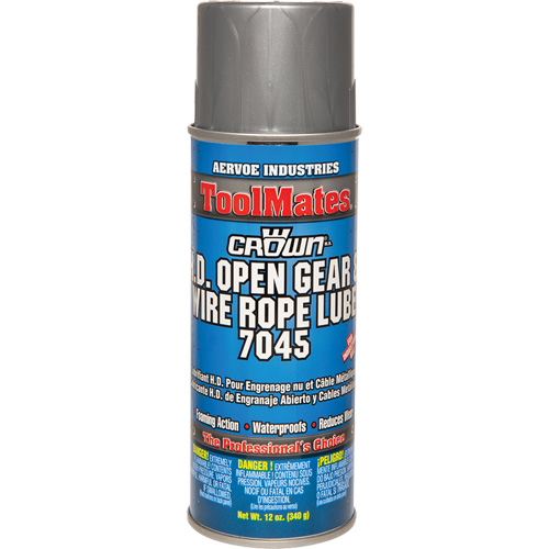 Open Gear & Wire Rope Lubricant, Aerosol Can Toolneeds Inc.