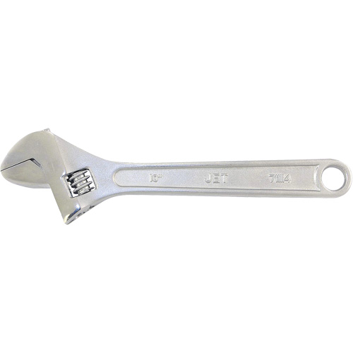 AW-10 Adjustable Wrench, 10" L, 1-1/4" Max Width, Chrome Toolneeds Inc.
