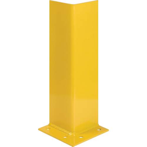 Protecteurs pour montants, Acier, 7" la x 7" p x 12" h, Jaune s&eacute;curit&eacute; OSHA Toolneeds Inc.