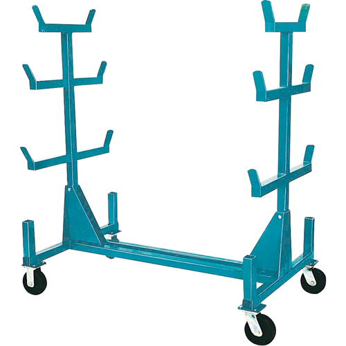 Supports mobiles pour tuyaux & barres, Acier, 34" la x 61" p x 58" h, Capacit&eacute; de 1000 lb Toolneeds Inc.