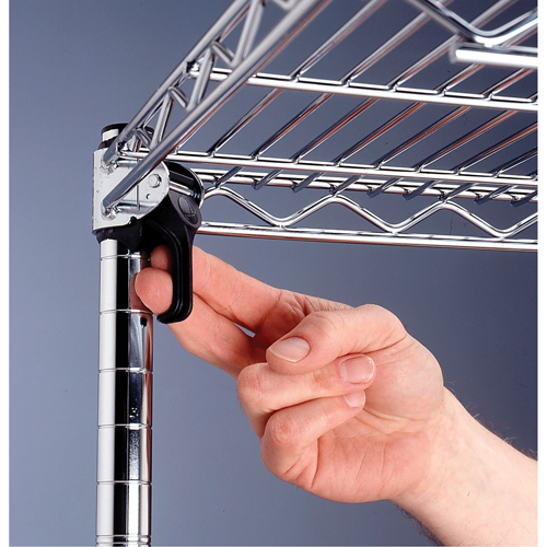 Super Adjustable Super Erecta Shelf&reg;, 4 Tiers, 36" W x 62-9/16" H x 18" D Toolneeds Inc.