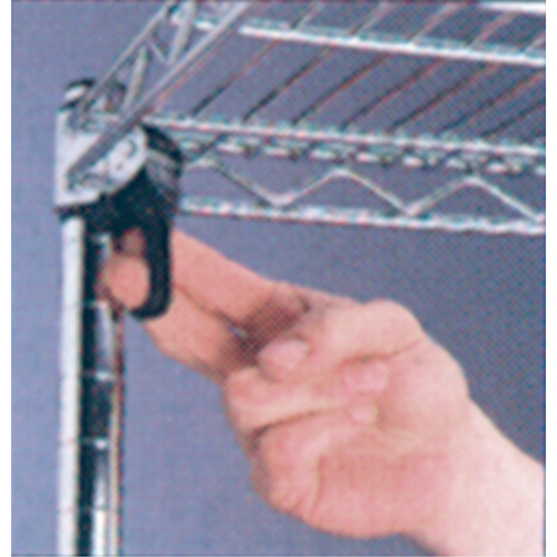 ETAGERE,4 TABL18X36X63,CHROME,800LB/TABL., Tiers 4, 36" la x 63" h x 18" p Toolneeds Inc.