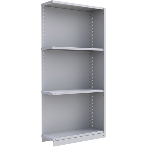 Interlok Shelving Unit, Steel, Boltless, 800 lbs. Capacity, 36" W x 76" H x 12" D Toolneeds Inc.