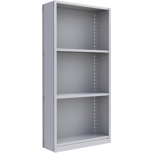 Interlok Shelving Unit, Steel, Boltless, 800 lbs. Capacity, 36" W x 76" H x 24" D Toolneeds Inc.