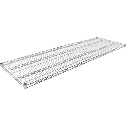 Wire Shelf for Heavy-Duty Chromate Wire Shelving, 60" W x 24" D, 600 lbs. Capacity Toolneeds Inc.