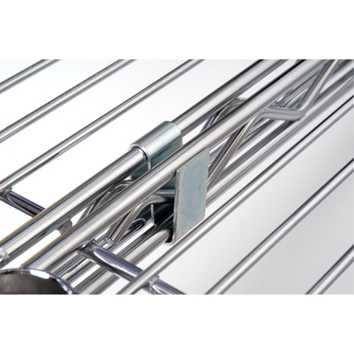 Crochet en S pour &eacute;tag&egrave;re en treillis chromat&eacute; Toolneeds Inc.