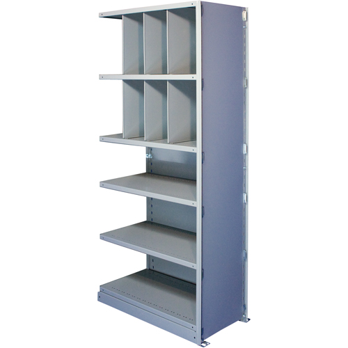 Interlok Shelving Unit, Steel, Boltless, 800 lbs. Capacity, 36" W x 88" H x 12" D Toolneeds Inc.
