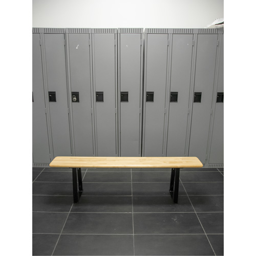 Locker Room Bench, Wood, 48" L x 9-1/4" W x 16-1/2" H Toolneeds Inc.