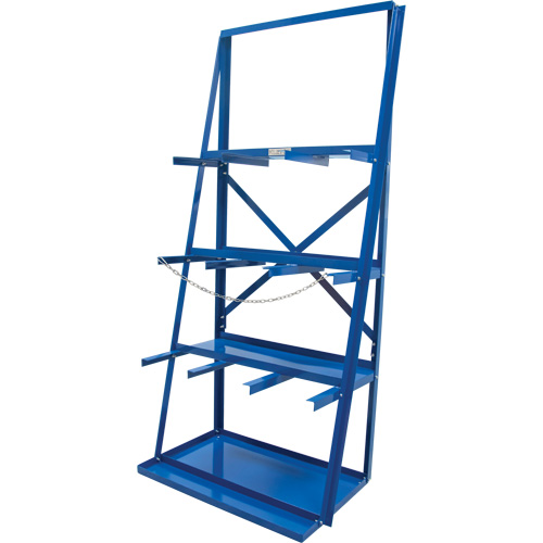 Bar Storage Rack, Vertical, 3 Levels, 36" W x 24" D x 84" H, 3000 lbs. Cap. Toolneeds Inc.
