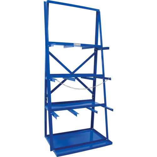 Bar Storage Rack, Vertical, 3 Levels, 36" W x 24" D x 84" H, 3000 lbs. Cap. Toolneeds Inc.
