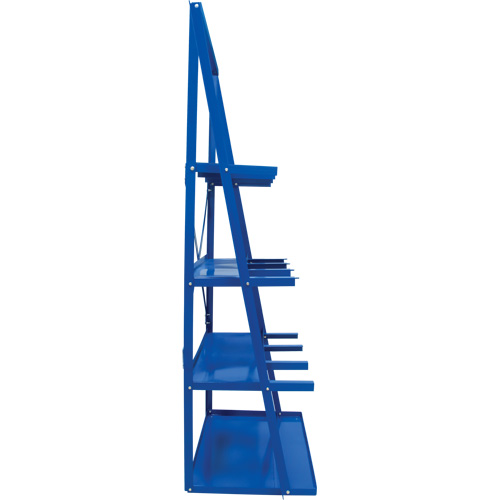 Bar Storage Rack, Vertical, 3 Levels, 36" W x 24" D x 84" H, 3000 lbs. Cap. Toolneeds Inc.
