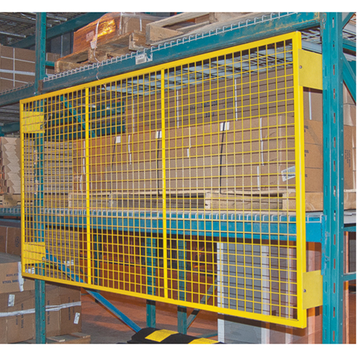 Grilles de protection arri&egrave;re pour palettier, 132" la x 48" h, Ferrures de 6" Toolneeds Inc.