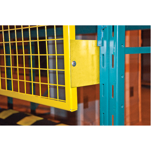 Pallet Back Rack Guards, 96" W x 48" H, 6" Brackets Toolneeds Inc.